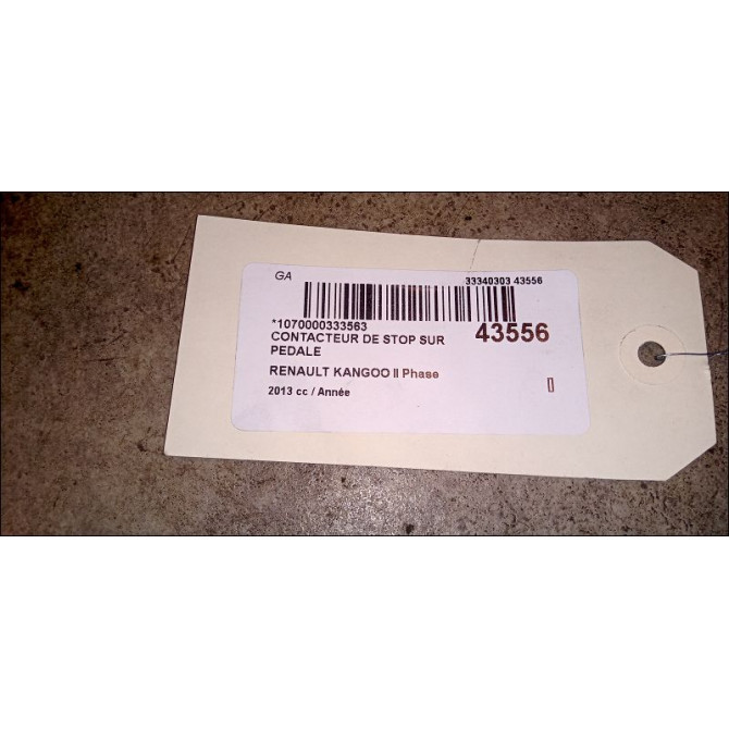 occasion RENAULT KANGOO II Phase 1 01-2008->03-2013 2