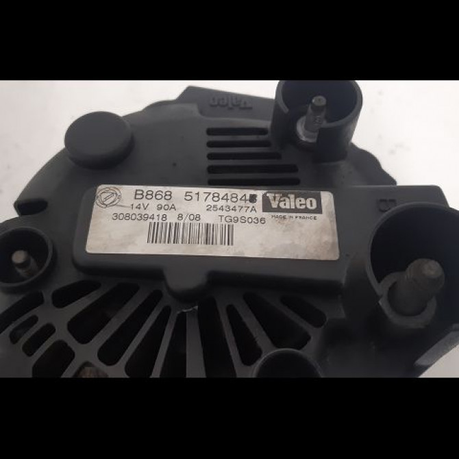Alternateur occasion FIAT 500 II 500 II Phase 1 2007-07-01->2016-03-31 1.3 D MULTIJET 16v 75ch 51784847 3