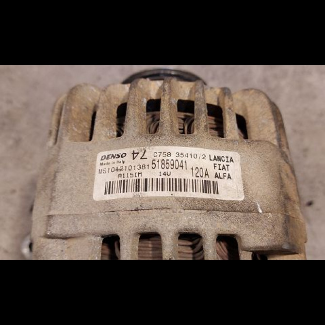 Alternateur occasion FIAT 500 II 500 II Phase 1 2007-07-01->2016-03-31 1.2i 69ch 52003529 3