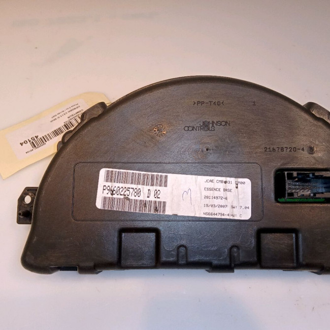 Compteur occasion CITROEN C3 I Phase 2 10-2005->12-2010 1.1i 60ch 6105WK 2