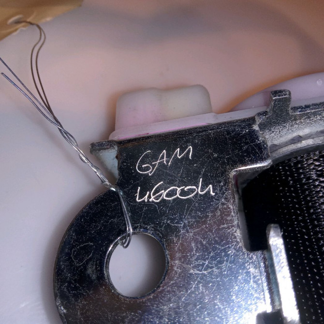 Ceinture arrière gauche occasion OPEL ZAFIRA I Phase 1 03-1999->07-2005 2.2 DTI 16v 125ch 13120731 3