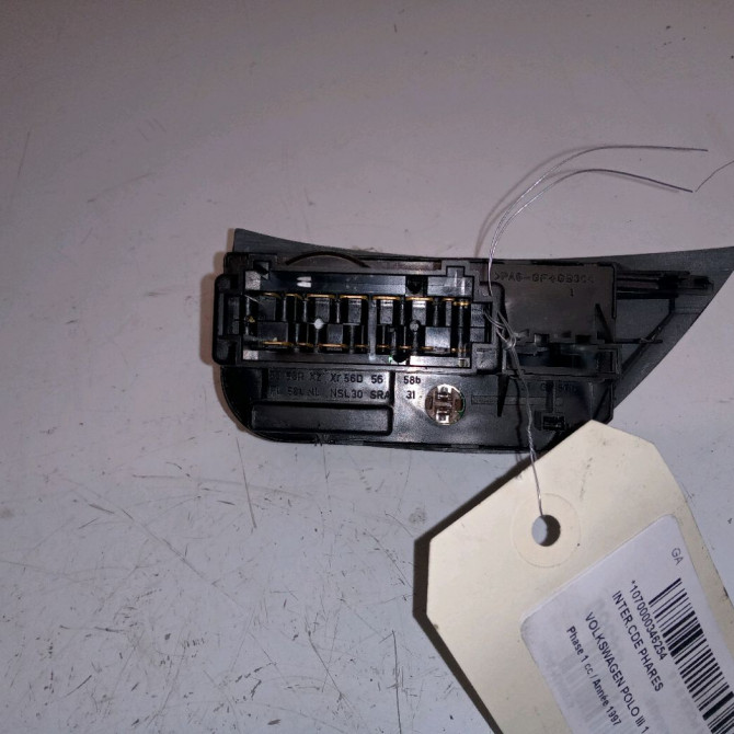 Interrupteur commande de phares occasion VOLKSWAGEN POLO III Phase 1 10-1994->11-1999 1.6 6N095351301C 2