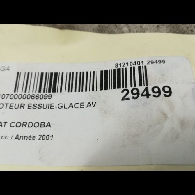 Moteur essuie-glace avant occasion SEAT CORDOBA I Phase 2 09-1999->10-2002 6X0955119 5