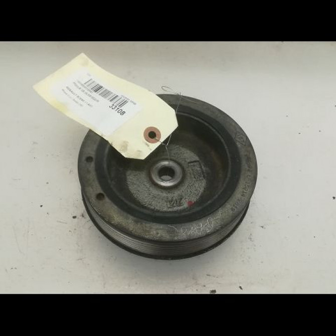 Poulie de vilebrequin occasion RENAULT SCENIC I Phase 2 08-1999->06-2003 1.9dCi Pack Clim 8200689702 1