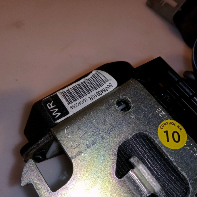 Ceinture avant droite occasion RENAULT SCENIC III Phase 1 04-2009->11-2011 1.9 DCI 130ch 868840015R 3