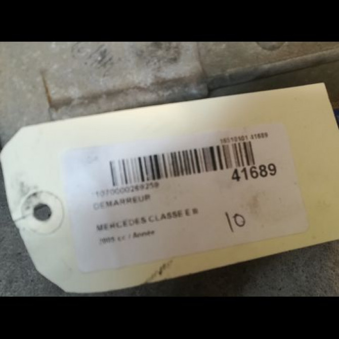 Démarreur occasion MERCEDES CLASSE E III Phase 1 03-2002->06-2006 E280CDi FAP 177ch 61516101 3