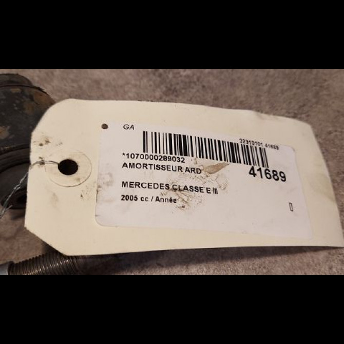Amortisseur arrière droit occasion MERCEDES CLASSE E III Phase 1 03-2002->06-2006 E280CDi FAP 177ch 2113262800 2
