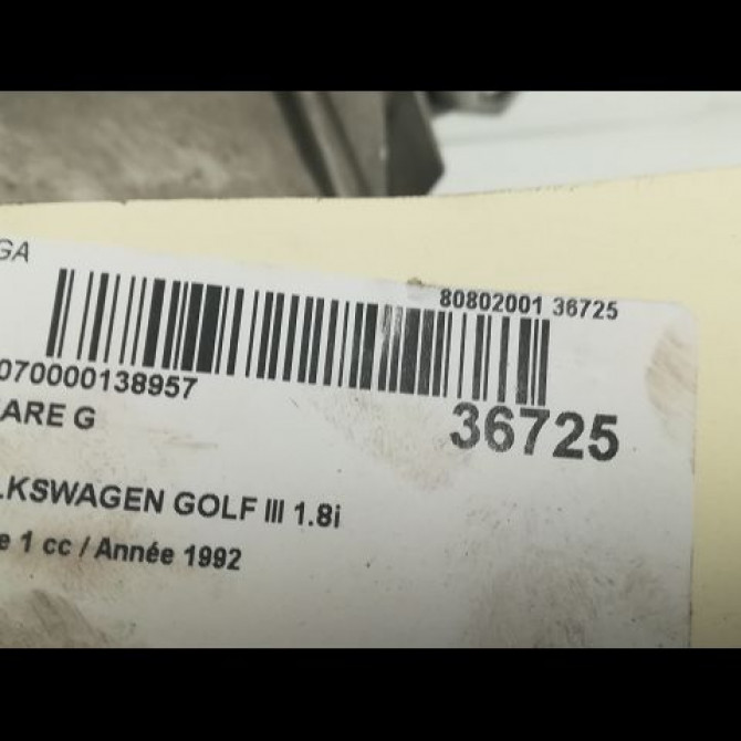 Phare gauche occasion VOLKSWAGEN GOLF III Phase 1 01-1992->12-1997 1.8i 90ch 1H6941017AF 3