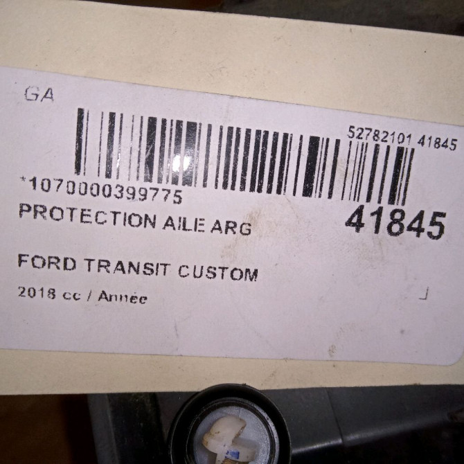 Protection aile arg occasion FORD TRANSIT CUSTOM Phase 2 01-2018->... 4