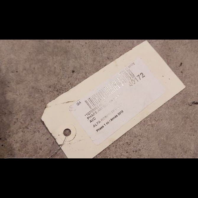 Phare antibrouillard avant droit occasion ALFA ROMEO MI.TO MI.TO Phase 1 2008-09-01->2016-12-31 1.3 JTDM 95ch 4