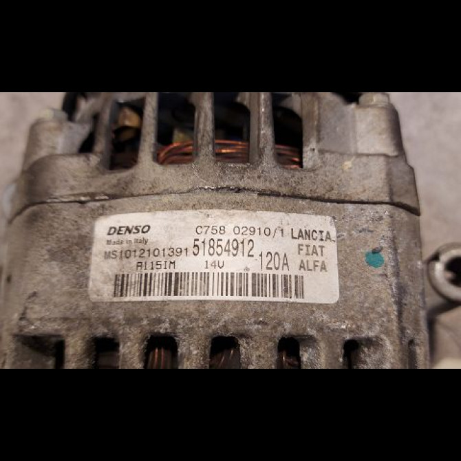 Alternateur occasion ALFA ROMEO MI.TO MI.TO Phase 1 2008-09-01->2016-12-31 1.3 JTDM 95ch 51944878 3