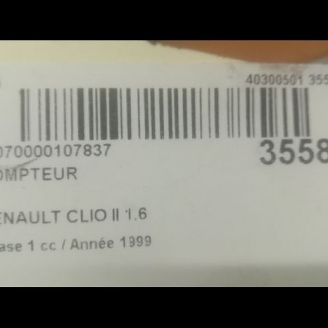Compteur occasion RENAULT CLIO II Phase 1 03-1998->06-2001 1.6 8200054429 3