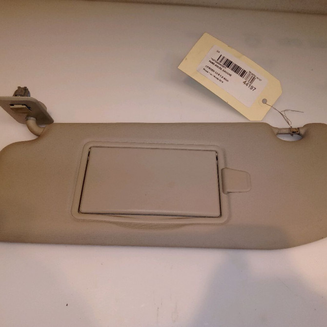 Pare-soleil gauche occasion CITROEN C3 III Phase 1 10-2016->... 1.2i 82ch 96738898BJ 2