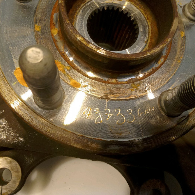 Moyeu arg occasion OPEL INSIGNIA Phase 1 01-2009->03-2013 13507374 3