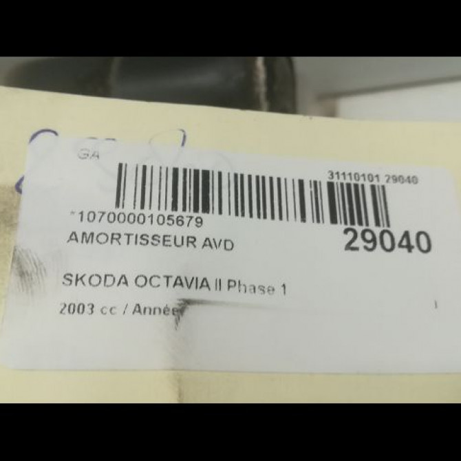 Amortisseur avant droit occasion SKODA OCTAVIA II Phase 1 06-2004->10-2008 1J0413031BH 3