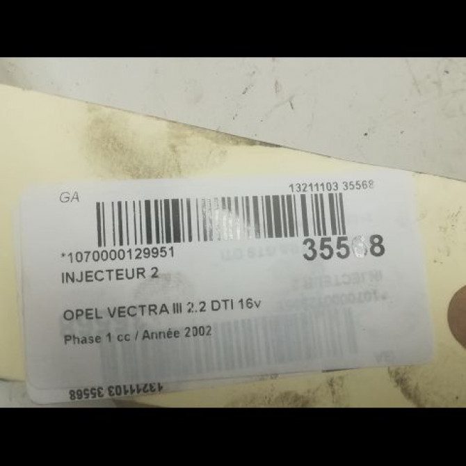 occasion OPEL VECTRA III Phase 1 06-2002->10-2005 2.2 DTI 16v 125ch 9196701 3
