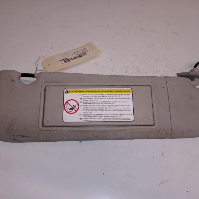 Pare-soleil droit occasion PEUGEOT 207 CC Phase 1 03-2007->... 1.6 VTi 120ch 16064165BJ 1