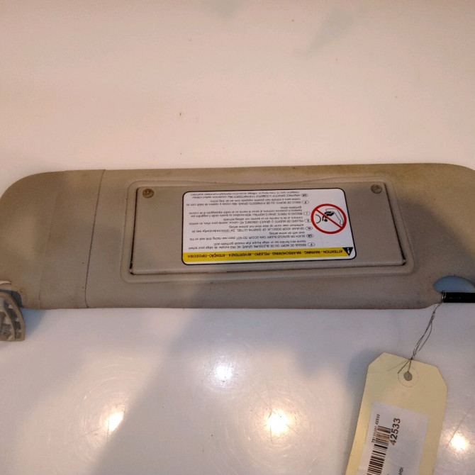 Pare-soleil droit occasion PEUGEOT 207 CC Phase 1 03-2007->... 1.6 HDI 112ch 16064165BJ 2