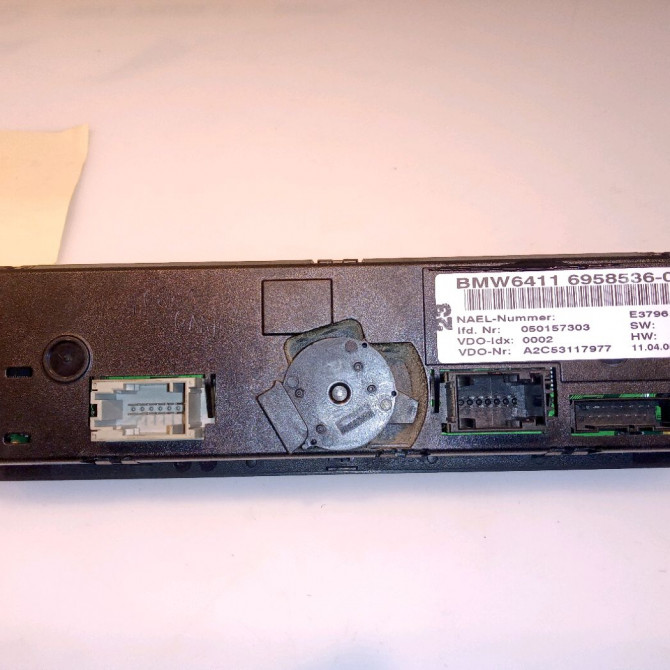 Commande de chauffage occasion B.M.W. SERIE 1 I Phase 1 05-2004->12-2006 120d 2