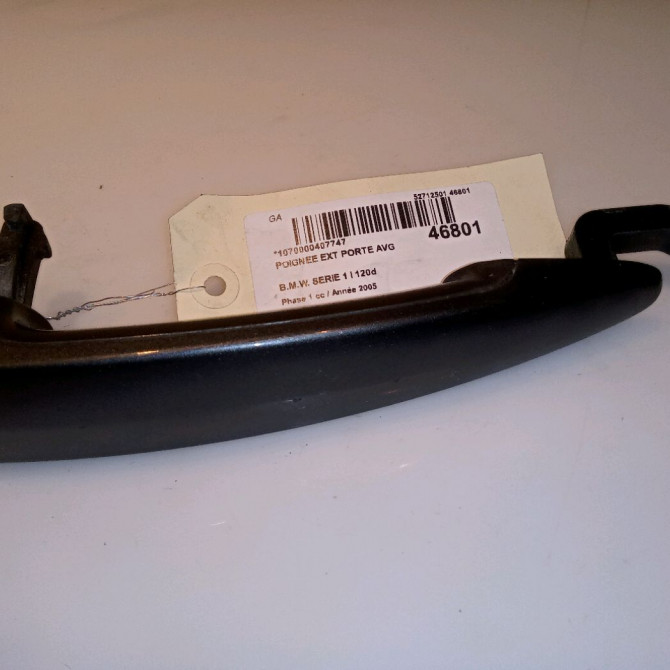 Poignee ext porte avg occasion B.M.W. SERIE 1 I Phase 1 05-2004->12-2006 120d 1