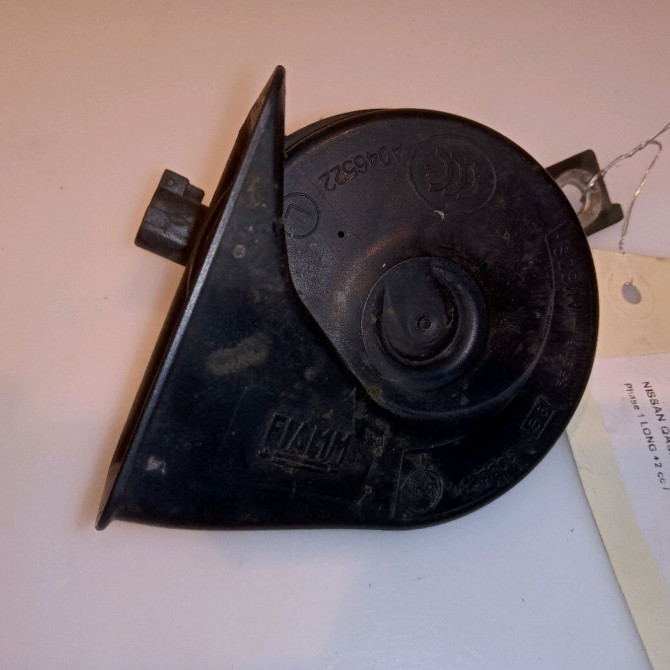 Klaxon  / avertisseur occasion NISSAN QASHQAI I Phase 1 04-1995->04-1999 2.0 DCI 150ch 1