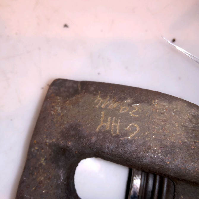 Etrier de frein arrière gauche occasion B.M.W. SERIE 1 I Phase 1 05-2004->12-2006 118i 129ch 34216768697 3