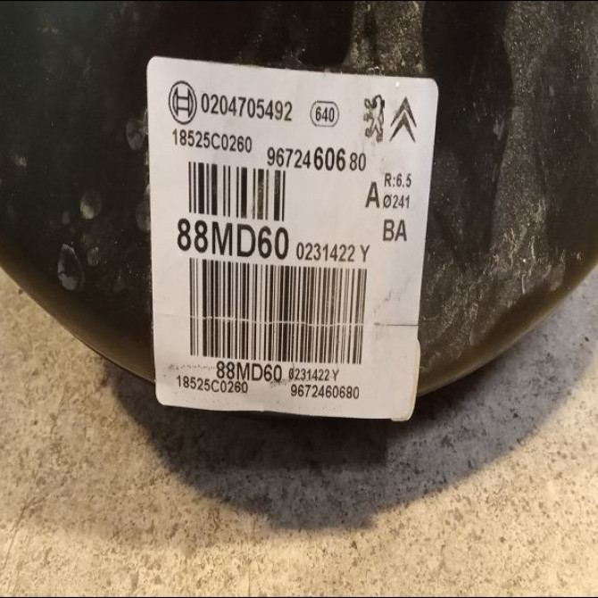 Servo-frein occasion CITROEN C3 II Phase 1 11-2009->02-2013 4535EH 2