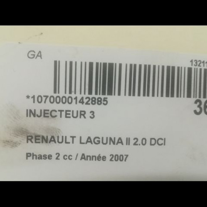 occasion RENAULT LAGUNA II Phase 2 03-2005->09-2007 2.0 DCI 150ch 7701477040 3
