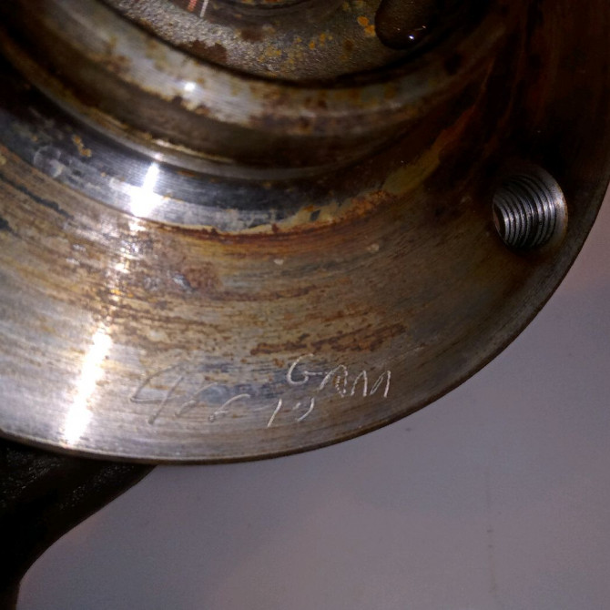 Moyeu avd occasion PEUGEOT 208 208 Phase 1 2012-03-01->2015-09-30 1.2 VTI 82ch 3