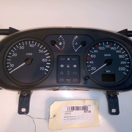 Compteur occasion RENAULT CLIO II Phase 2 06-2001->07-2006 1.2