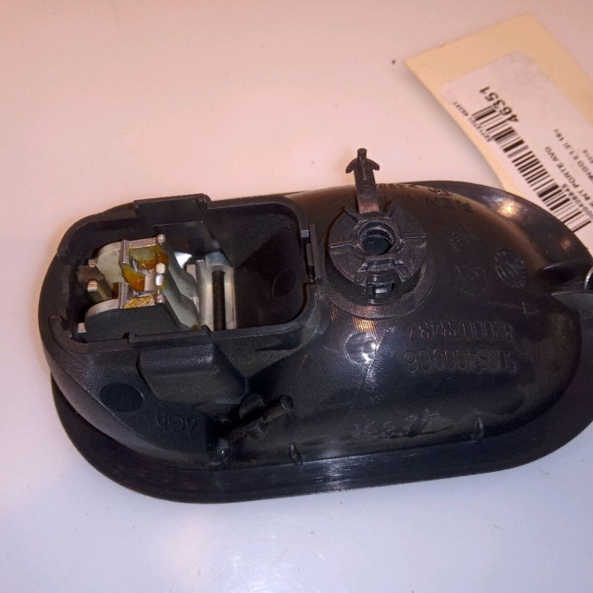 Poignee int porte avg occasion RENAULT TWINGO II Phase 1 06-2007->11-2011 1.2i 16v 75ch 8200843631 2