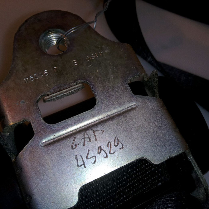 Ceinture avant gauche occasion OPEL CORSA IV Phase 1 09-2006->12-2010 1.2 TWINPORT 80ch 13290224 3