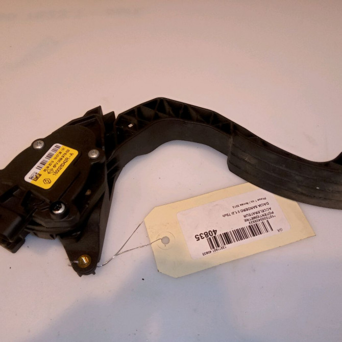 Potentiometre accelerateur occasion DACIA SANDERO II Phase 1 10-2012->... 1.2i 75ch 1