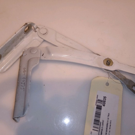 Compas d capot occasion DACIA SANDERO II Phase 1 10-2012->... 1.2i 75ch 654009401R