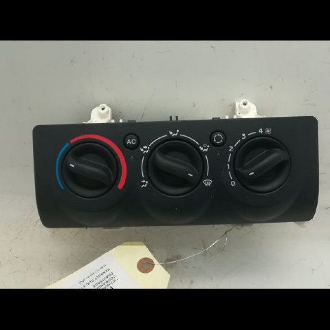 Commande de chauffage occasion RENAULT CLIO II Phase 2 06-2001->07-2006 1.2 1