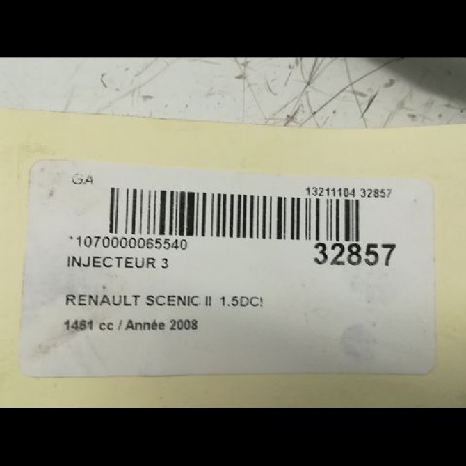 occasion RENAULT SCENIC II Phase 1 03-2004->09-2006 1.5 DCI 100ch 5