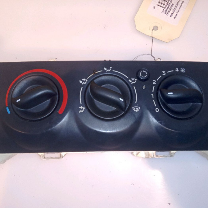 Commande de chauffage occasion RENAULT CLIO II Phase 2 06-2001->07-2006 1.2 1