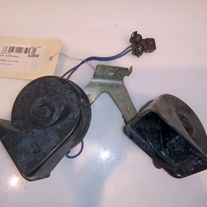 Klaxon  / avertisseur occasion ALFA ROMEO 159 Phase 1 09-2005->05-2013 1.9 JTDm 120ch 50508363 1