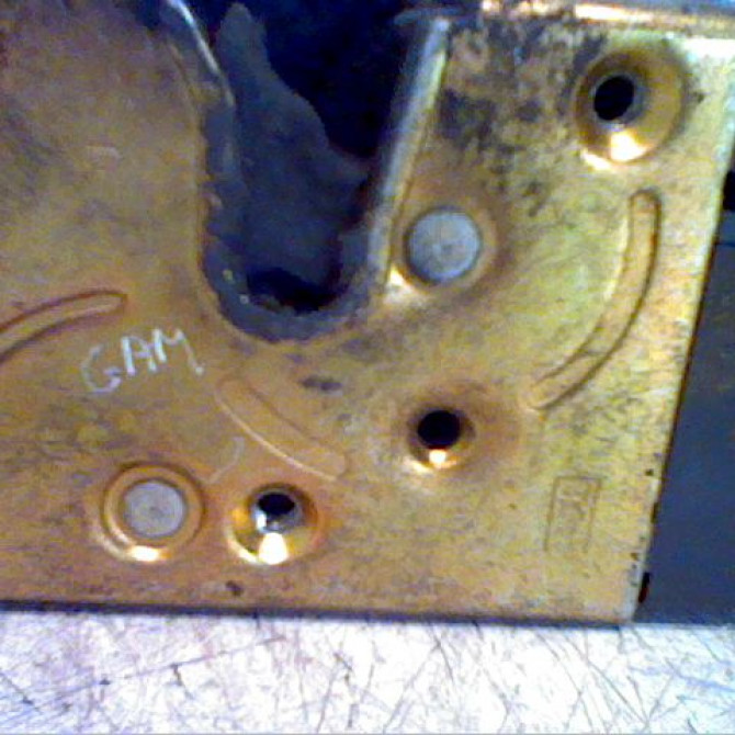 Serrure porte ard occasion PEUGEOT 206 Phase 1 09-1998->03-2009 913887 2