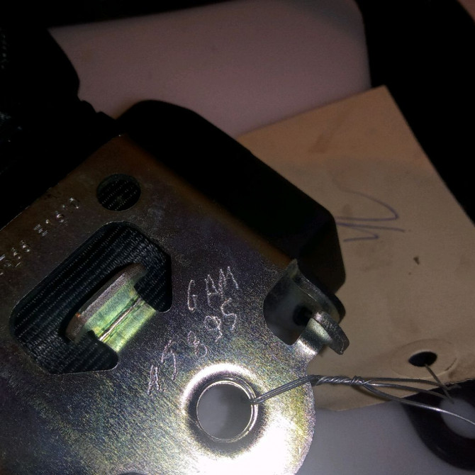 Ceinture arrière gauche occasion PEUGEOT 207 Phase 1 04-2006->06-2013 1.6 HDI 16v 90ch 8975XJ 3