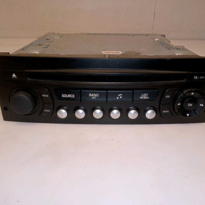 Autoradio occasion PEUGEOT 207 Phase 1 04-2006->06-2013 1.6 HDI 8v 92ch 1