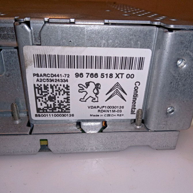 Autoradio occasion PEUGEOT 207 Phase 1 04-2006->06-2013 1.6 HDI 8v 92ch 3