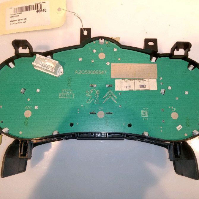 Compteur occasion PEUGEOT 207 Phase 1 04-2006->06-2013 1.4 HDI 6103EC 2