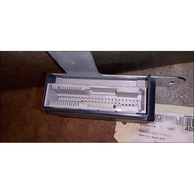 Boitier pyrotechnique occasion RENAULT CLIO IV Phase 2 08-2016->... 1.5 DCI 75ch 985103419R 2