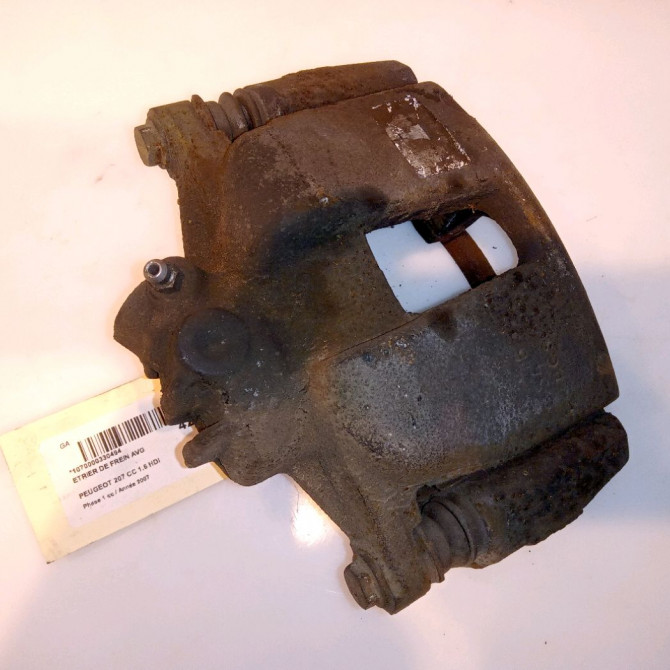 Etrier de frein avant gauche occasion PEUGEOT 207 CC Phase 1 03-2007->... 1.6 HDI 112ch 4400R8 2