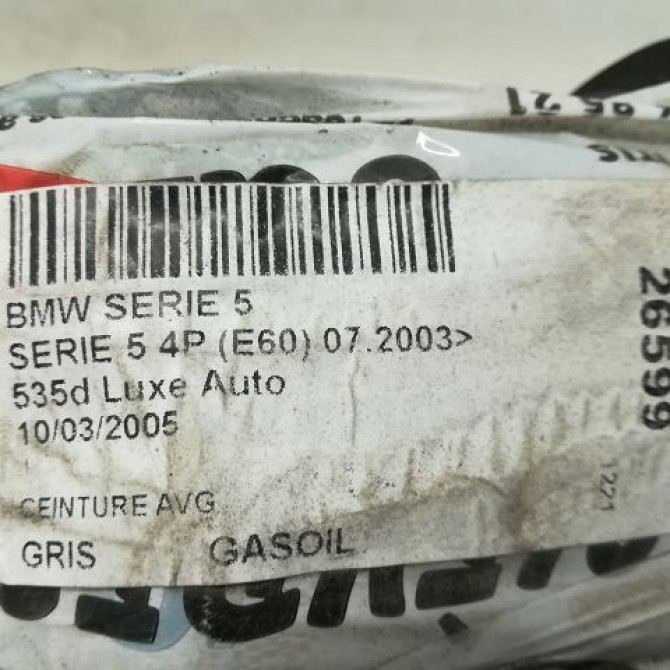 Ceinture avant gauche occasion B.M.W. SERIE 5 IV Phase 1 12-1995->07-2000 72119138253 3