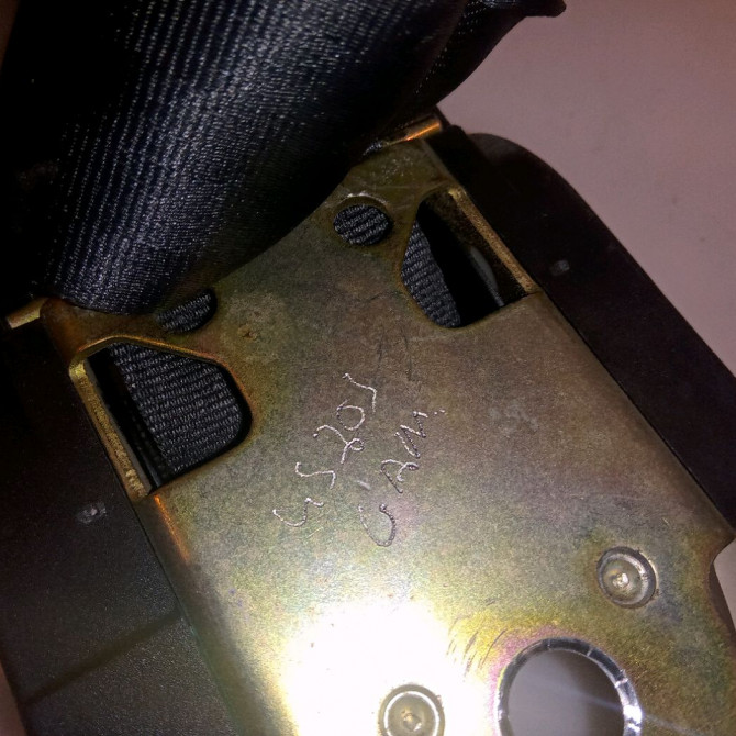 Ceinture arrière droite occasion CITROEN SAXO Phase 2 09-1999->12-2004 1.5D 8973GN 3