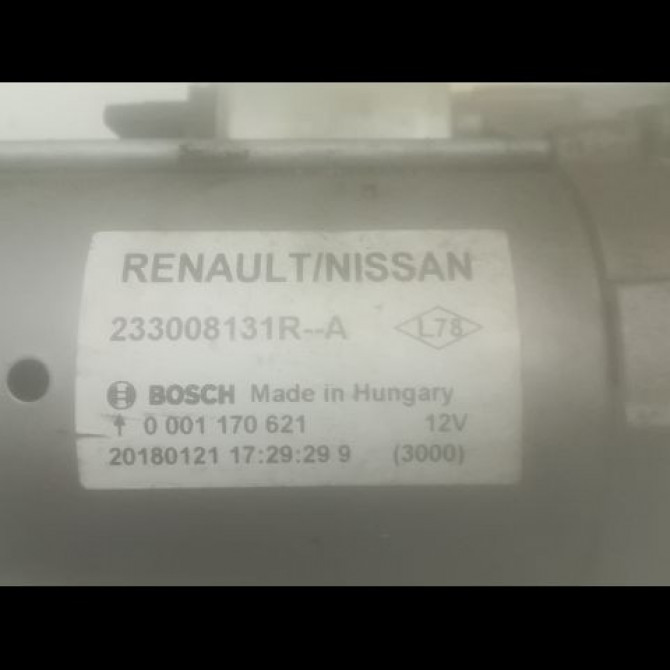 Démarreur occasion NISSAN QASHQAI II Phase 1 02-2014->... 1.6 DCI 130ch 2330000Q6C 3