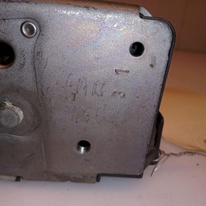 Serrure porte arg occasion OPEL CORSA IV Phase 1 09-2006->12-2010 1.2 TWINPORT 80ch 13258266 5