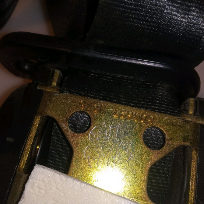 Ceinture arrière gauche occasion CITROEN SAXO Phase 2 09-1999->12-2004 1.1i 60ch 3